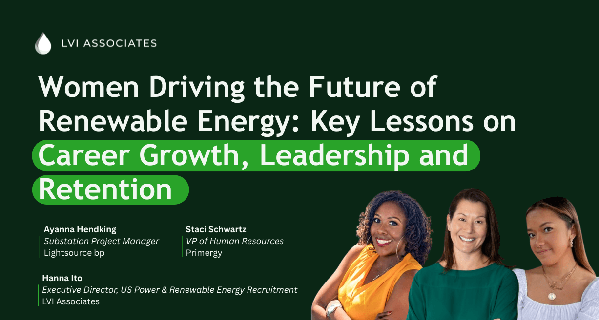 Women Driving The Future Of Renewable Energy Key Lessons On Career Growth, Leadership And Retention