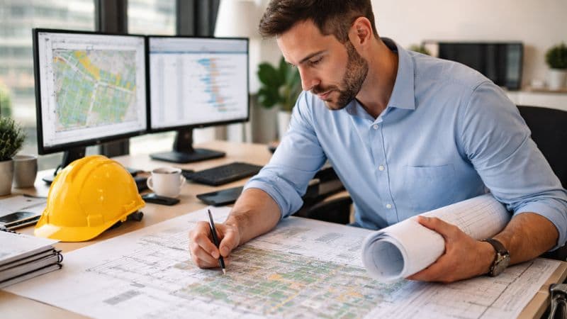 Permitting Specialist At Work