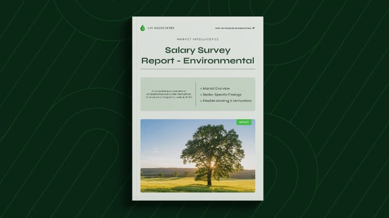 Report Page Visual Market Intelligence Salary Survey Report Enviromental APAC