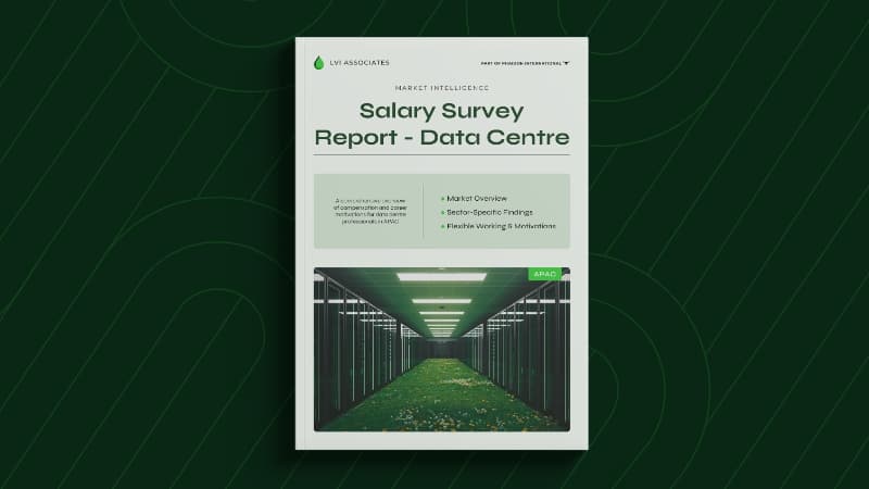 Report Page Visual Market Intelligence Salary Survey Report Data Centre APAC