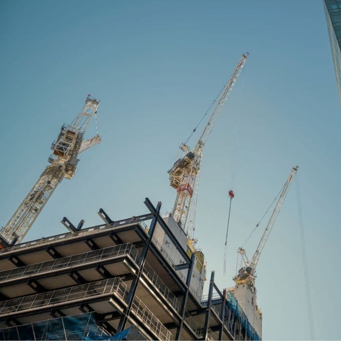 A Building Under Construction